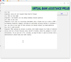 Virtual bank assistance using Artificial intelligent with voice bot for better banking